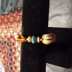 Elastic Beaded Bracelet